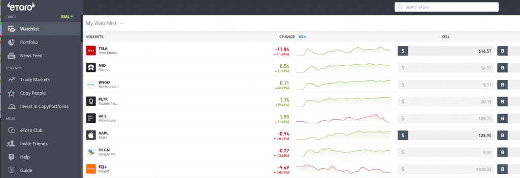 eToro Step 2 XLM