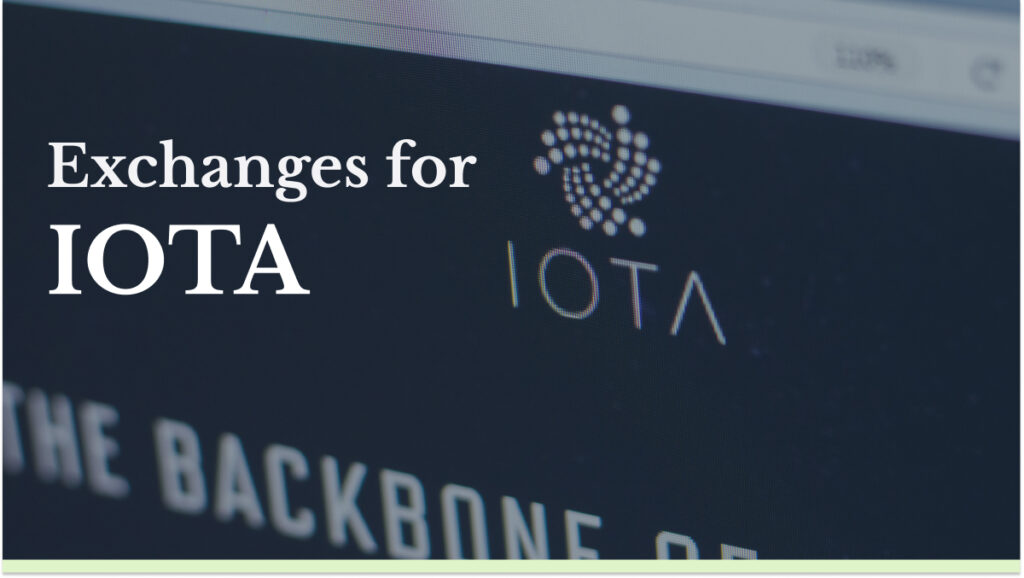 IOTA exchanges